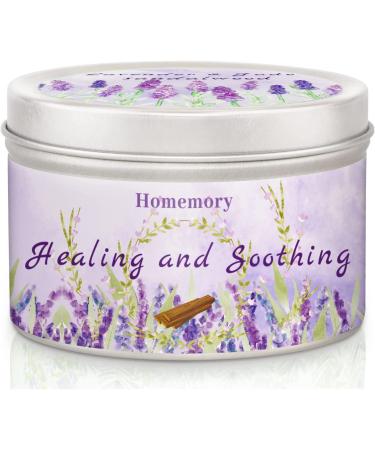 Lavender & Jade Sandalwood Scented Candles | Natural Soy Aromatherapy Candle for Stress Relief | Men & Women | Non-Toxic Essential Oil Infused 6oz Tin Candle - Buy Online on GoSupps.com