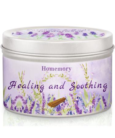 Candles for Home Scented, Lavender & Jade Sandalwood Scented Candles for Women| Men, Natural Non-Toxic Soy Candles with Essential Oils, Aromatherapy Candle Stress Relief, Soy Wax Tin Candle 6oz 1.Lavender & Jade Sandalwood…