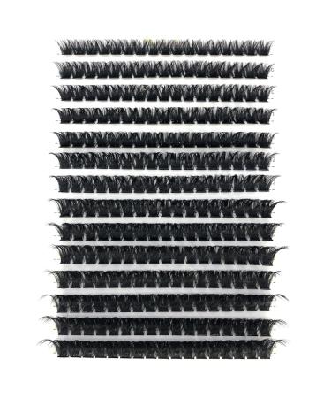 60D/80D Mix Mink Eyelashes Clusters - Premium Quality Black Lashes for Stunning Eyes - Buy Online on GoSupps.com