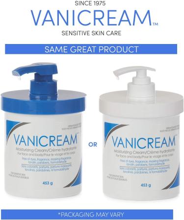 Vanicream Moisturizing Cream (453g) + Vanicream Hair Shampoo (12 oz) | Free of Dyes Fragrance and Parabens - Buy Online on GoSupps.com