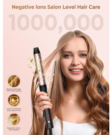 Ukliss Rotating Automatic Curling Iron - Fast Heating Self Curling Wand for Long Hair | 30s Heat Up Time Time-Saving & Effortless Curls - Buy Online on GoSupps.com