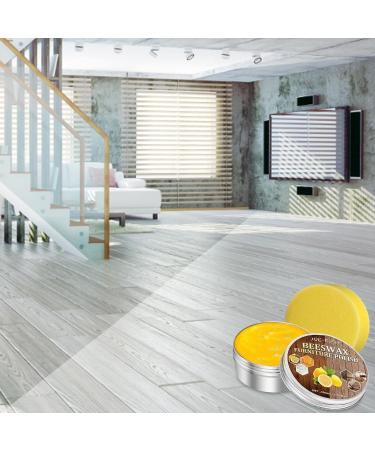 Furniture Wax - Wood Seasoning Beeswax Polish for Furniture - Furniture Solid Wax Polish Beeswax Nourishes Furniture Antiques with Sponge Pisole - Buy Online on GoSupps.com