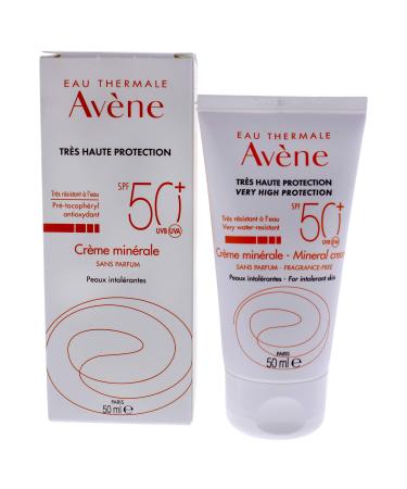 Avene High Protection Sunscreen Mineral Cream SPf50+ 50 ml