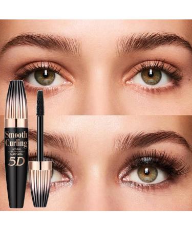 Shantou Ouhoe 2PC 5D Volumizing Mascara Mascara for Volume and Curls Bigger Eyes Stereoscopic Fibrous Eye Black Mascara Stays Unaltered and Does Not Smudge Suitable for All Types of Eyelashes - Buy Online on GoSupps.com