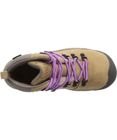 KEEN Women's Pyrenees Mid Waterproof Hiking Boots - Size 8, Safari/English Lavender - Buy Online on GoSupps.com