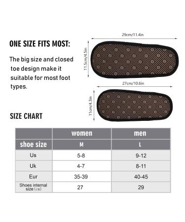 Mnsruu Ocean Wave Beach Slippers for Men | Slip-Resistant Cotton House Shoes for Home Spa Hotel & Travel - Buy Online on GoSupps.com