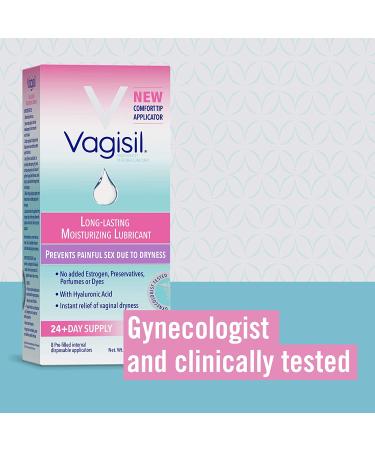 Vagisil Prohydrate Internal Vaginal Moisturizer Gel & Lubricant - 24 Applicators, Gynecologist Tested - Buy Online on GoSupps.com