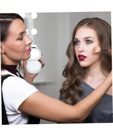 DOITOOL 2pcs Powder Box Makeup Travel Containers Refillable Compact Loose Powder Case Elastic Mesh Simple - Buy Online on GoSupps.com