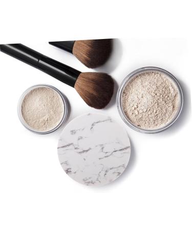 FOYTOKI 4 Pcs Storage Box Empty Compact Powder Makeup Sifter Jars Powder Compact Case Powder Case - Buy Online on GoSupps.com