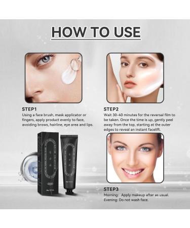 Collagen Face Mask - Deep Anti-Wrinkle Lifting Peel Off Mask for Glowy Skin | Korean Glass Skin | 60ml - Buy Online on GoSupps.com