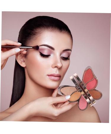 SOESFOUFU 1pc Eyeshadow Palette Naked Eyeshadow Shimmer Blush Eye Shadow Plate Matte Cream Eyeshadow Abs 1 count (Pack of 1) As Shown 4 - Buy Online on GoSupps.com