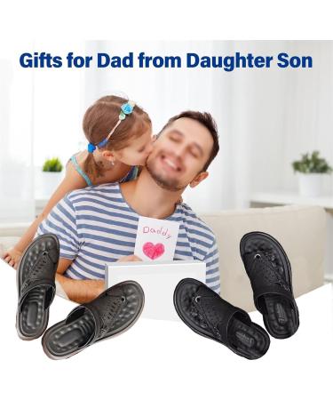 Wygwlg Non-Slip Breathable Flip Flops for Men | Bunion Corrector Sandals | Soft Slip-On Slippers for Hallux Valgus & Fasciitis | Perfect Birthday Gifts for Dad - Size 7.5 Grey - Buy Online on GoSupps.com