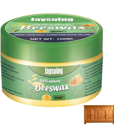 Beeswax Furniture Polish - Natural Beeswax Furniture Polish for Wood Multipurpose Beewax Wood Finish Cleaner for Doors Coffee Table Cabinet Furniture Care/v - Buy Online on GoSupps.com