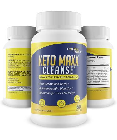 Keto Maxx Cleanse - Keto Friendly Detox for Full Body + Colon & Liver Support - Promotes Healthy Digestion, Energy, and Mental Clarity - Buy Online on GoSupps.com