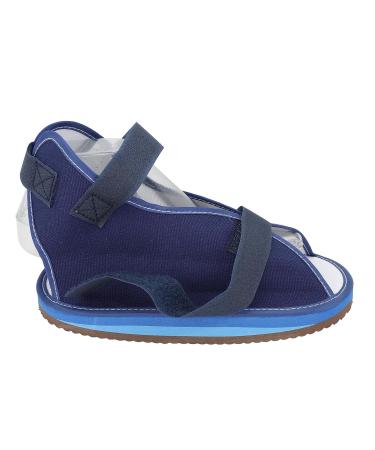 ZJchao Adjustable Walking Cast Boot - Open Toe Foot Support Shoe for Post-Surgery Care (M) - Ideal for Seniors - Buy Online on GoSupps.com