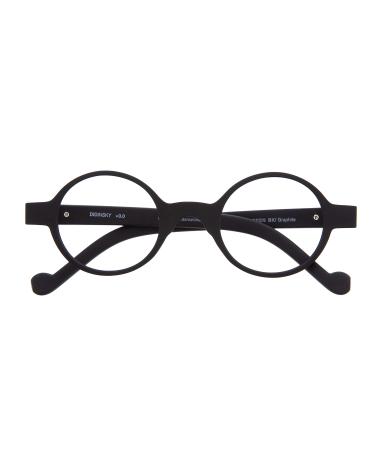 Didinsky blue light filter glasses for women and men.Bluber -filter glasses with starch or without prescription for gaming or PC.Blind protection glasses.Graphite +1.0 - Hakone Screen