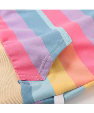 WELAKEN Unicorn Sweatshirt for Girls Toddler & Kids - A-rainbow 6-7 Years - Buy Online on GoSupps.com