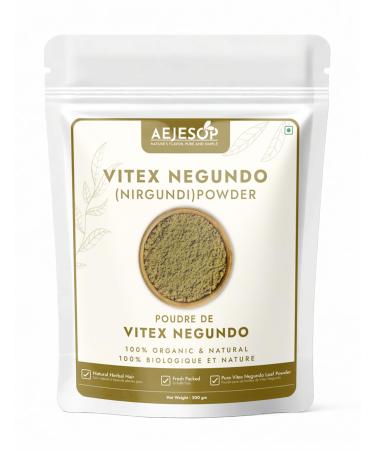 AEJESOP Nirgundi Powder Vitex Negundo Natural Herbal Supplement 7 Ounces