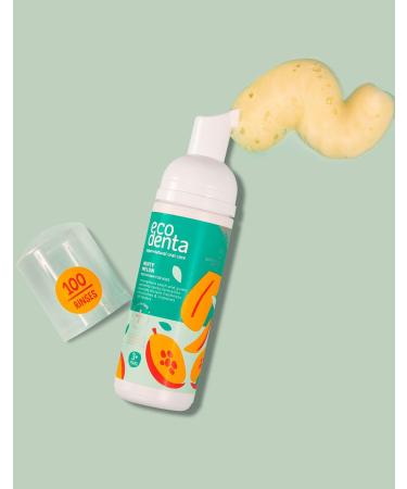 Ecodenta Children's Mouthwash - Melon-Mint Flavored Oral Foam 150ml - Buy Online on GoSupps.com