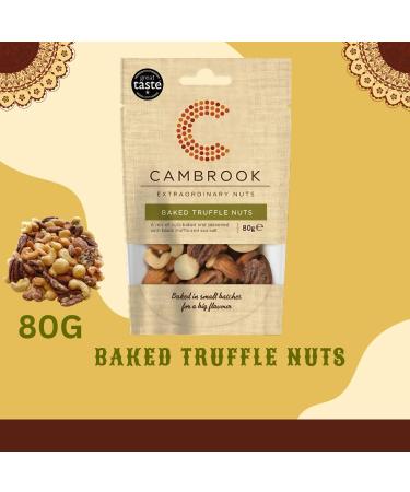 Cambrook Peanut & Cashew Packet Pick N Mix - Choose From 10+ Flavours | Caramelised Baked Salted Caramelised Sesame Baked Truffle Nuts Baked Umami and many more -Pack of 3 26.67 g (Pack of 3) - Buy Online on GoSupps.com
