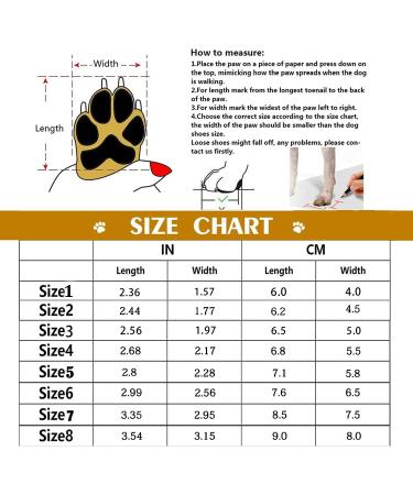 Waterproof Dog Boots for Small & Medium Dogs - 4 Pack with Reflective Adjustable Straps - Buy Online on GoSupps.com