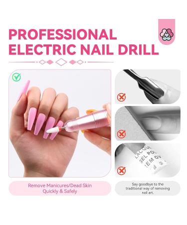 Saviland Electric Nail Drill Kit - Rechargeable 26000RPM Cordless with 12 Drill Bits and Accessories for Acrylic Nails - Perfect for Manicure, Pedicure & Nail Art - Buy Online on GoSupps.com