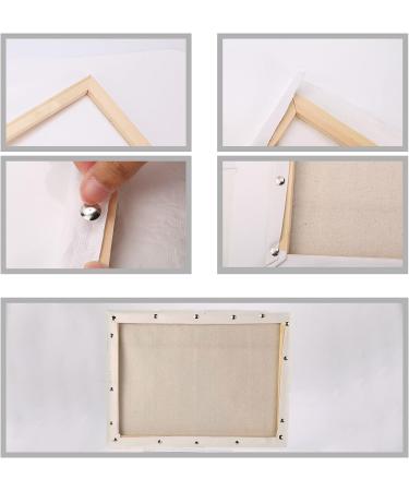 Caydo 2 Pack 12x16 Inch Canvas Stretcher Bars Kit for Prints, Oil Paintings, Paint by Numbers - Removable Wooden Frames for Posters - Buy Online on GoSupps.com