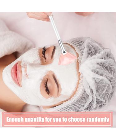 14-Piece Soft Fan Brushes Set for Makeup Application - Facial & Cosmetic Applicator Tools in Pink, White, and Brown - Buy Online on GoSupps.com