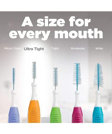 Proxabrush Go-Betweens Interdental Brushes & Soft-Picks - Ultra Tight Plaque Removal (Pack of 6) - Buy Online on GoSupps.com