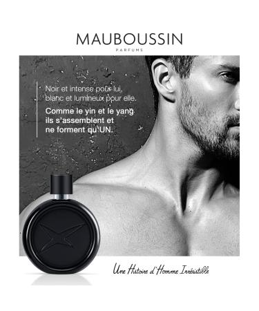 Mauboussin - Une Histoire d'Homme Irr sistible 90ml (3 Fl Oz) - Eau de Parfum for Men - Woody & Fresh Scents - Buy Online on GoSupps.com
