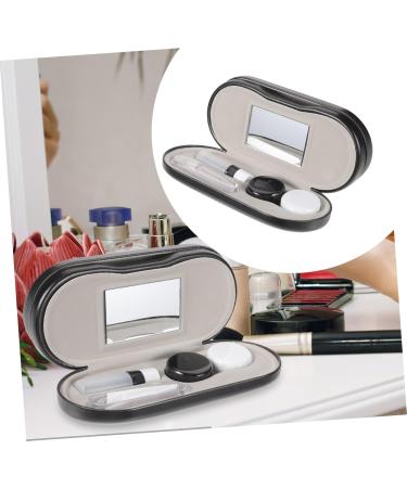 Solustre Multi-Purpose Glasses Case & Organizer | 2-in-1 Contact Lens & Schnapps Glass Storage Solution - Buy Online on GoSupps.com