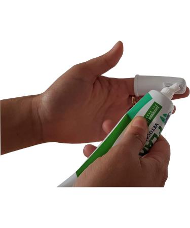 Vetocanis Bio00068 Dental Care Set for Dogs - Toothbrush Toothpaste & Massage Brush Biscuit Flavor - 1 Pack for Fresh Breath & Healthy Teeth - Buy Online on GoSupps.com