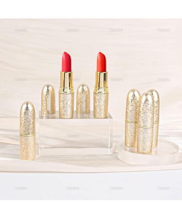 AUEAR Empty Lip Balm Tubes Container - Gold Bullet Shape (8 Pack) - Buy Online on GoSupps.com