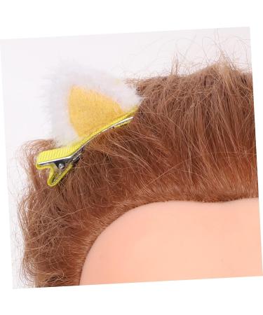 Beaupretty 25 Pairs Children's Hairpin Kids Headband Plush Headband Hairbows Girls Hair Clips Kawaii Ears Hair Clip Cat Ear Barrettes Cosplay Hair Clips Ear Clip Fabric Kitten Girl Child - Buy Online on GoSupps.com