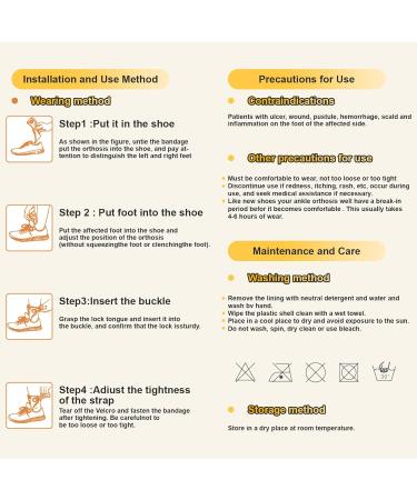 AFO Foot Drop Brace Ankle Foot Orthosis for Men & Women | Inflatable Lining for Stroke Recovery | Fits Shoes | Large Left - Buy Online on GoSupps.com