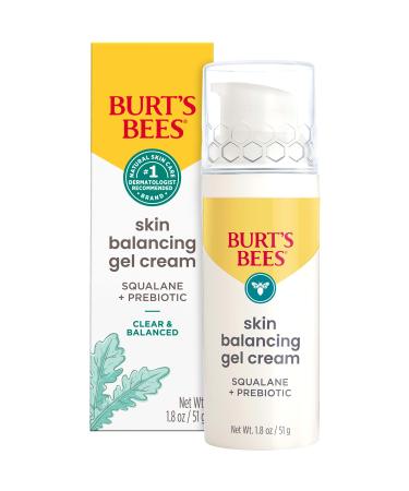 Burt s Bees Daily Gel Cream  Skin Balancing Face Moisturizer  Hydrates Skin  for All Skin Types  With a Prebiotic  1.8 Oz. - Buy Online on GoSupps.com