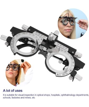 Optical Trial Frame Adjustable Optometry Optical Trial Lens Frame Universal Optometry Test Lens Optical Test Eyepiece for Visual Inspection in Optical Shops Hospitals - Buy Online on GoSupps.com