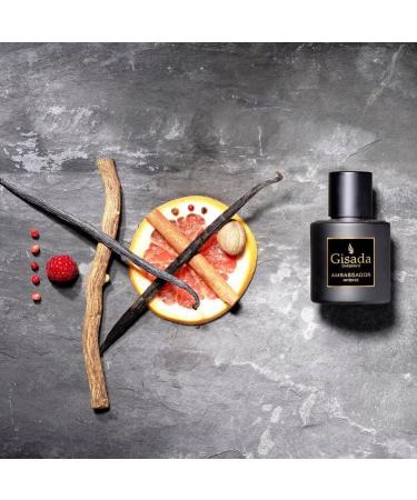 Gisada Ambassador Intense Cologne for Men - Perfume for Men with Strong Masculine Scent & Classic Fragrance - Lasting Scent with Warm Citrusy Spicy Oriental Notes - Made in Switzerland 1.7 fl.oz. Lavender 1.7 Fl Oz (Pack of 1) - Buy Online on GoSupps.com