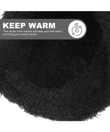 Winter Fluffy Shoe Inserts - Cozy Clog Liners for Men & Women | Abaodam 2 Pairs Furry Plush Replacement Skates - Buy Online on GoSupps.com