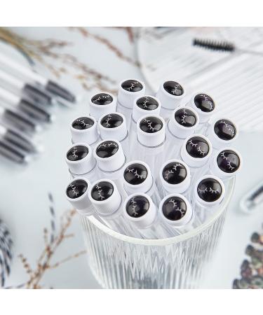 80-Piece TUZAZO Mascara Wand Tube Set with Diamond Empty Eyelash Brush Tubes (Black Lash Style) - Makeup Tools for Lash Extension - Buy Online on GoSupps.com