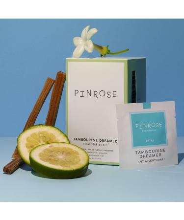 PINROSE Perfumes Tambourine Dreamer - Eau de Parfum Petals (Fragrance Towelettes) - Vegan Cruelty-free & Hypoallergenic with Essential Oils - Notes of Caramel Vanilla Sandalwood & Bergamot Tambourine Dreamer 8 Count (Pack of 1) - Buy Online on GoSupps.com