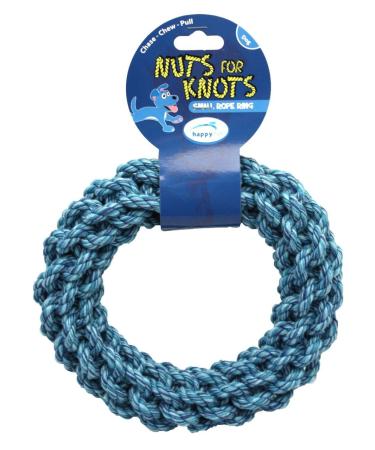 Nuts For Knots Rope Ring Dog Toy Large Assorted Colours