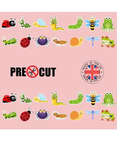 28 Garden Bugs Friends Cute Insects Edible Wafer Cupcake Toppers Cake Decoration Decor - Buy Online on GoSupps.com