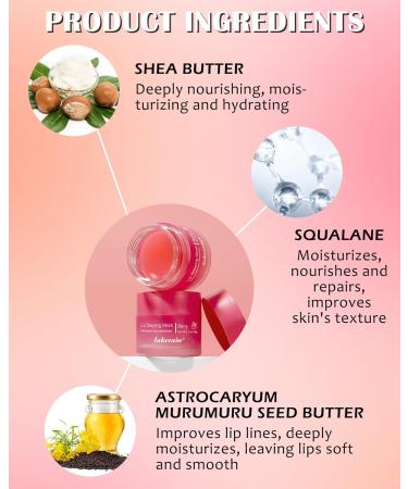 Overnight Hydrating Lip Mask - Ultra-Nourishing Treatment for Dry & Cracked Lips | Exfoliator & Moisturizer with Wand | Shop Berry Flavor - Buy Online on GoSupps.com