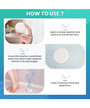 BodyRefresh shower steamers aromatherapy 8 Pack - Eucalyptus Shower Steamers & Mint Shower Bombs with Natural Essential Oils for Self Care Christmas Gifts for Women Stocking Stuffers for Adults Birthday Gifts for Women Men - Buy Online on GoSupps.com