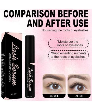 IFFANY Eyelash Growth Serum Eyelash Enhancer Stimulating Serum Nourishing Eyelash Oil for Longer Thicker Curler and Healthier Eyelashes - Buy Online on GoSupps.com