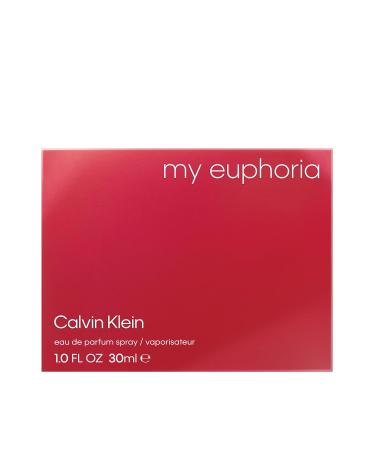 Calvin Klein My Euphoria Eau de Parfum Women's Ambery Floral Perfume With Notes of Blackcurrant Orchid Flamb Black Sesame Vanilla & Woods Long Lasting Fragrance 1 Fl Oz (Pack of 1) - Buy Online on GoSupps.com
