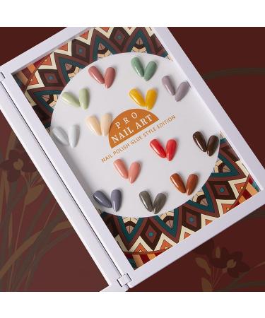 Nail Color Display Book - Self-Adhesive Gel Color Board with Magnetic Closure for Salon Nail Art - DIY Polish Showcase - Buy Online on GoSupps.com