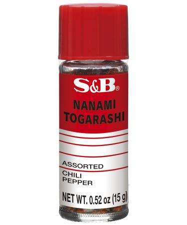 S&B seasoning powder with chili Authentic Japanese seasoning powder for marinating fish & meat 1 x 15 g