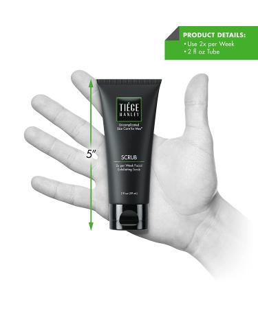Tiege Hanley Exfoliating Scrub for Men (SCRUB) - Renew, Soothe & Repair - 2 oz - Buy Online on GoSupps.com